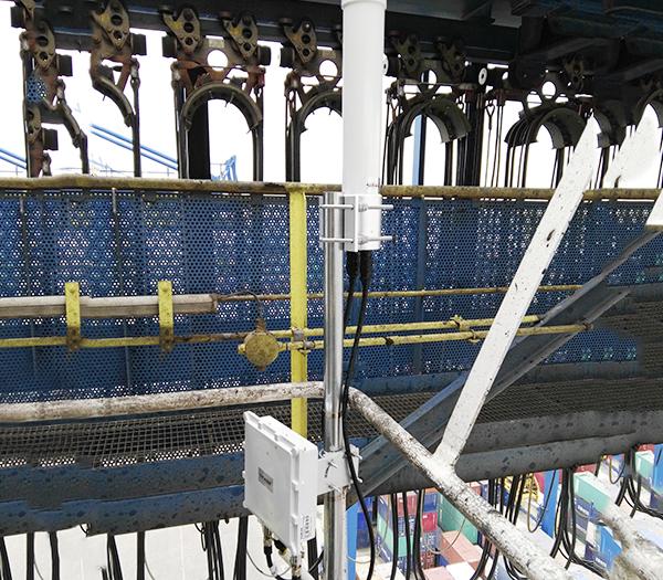 岸橋無線監(jiān)控